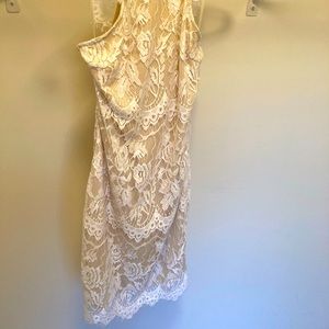 Cream and white cocktail dress (never worn)